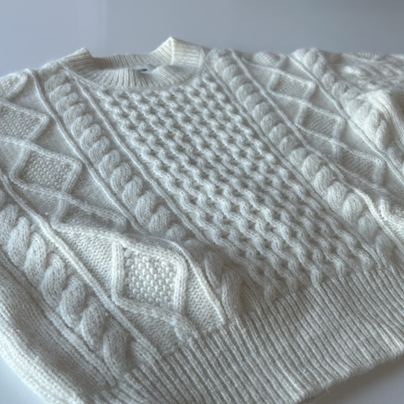 Buck Mason Highland Alpaca Cable Crew - Picture 3 of 10